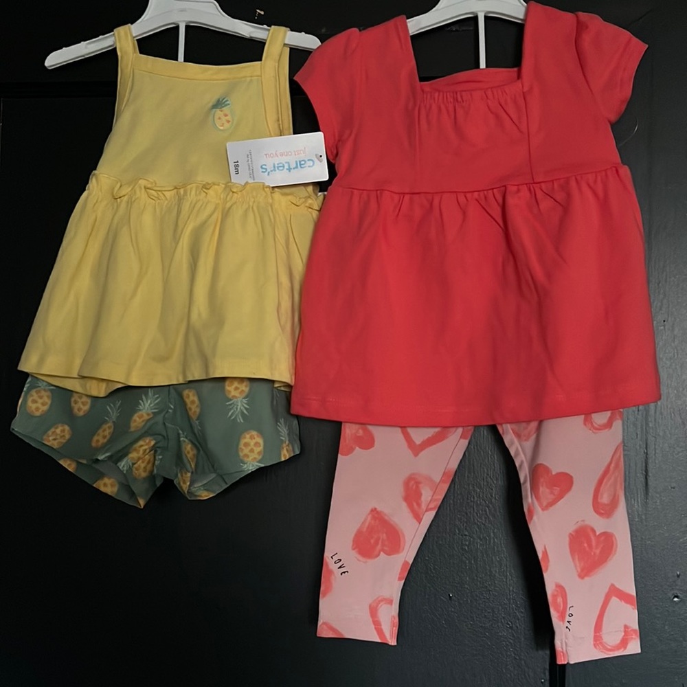 Carters, NWT Baby outfits